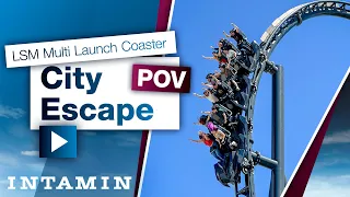 LSM Multi Launch Coaster, Parque Warner, Spain, POV