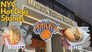 Madison Square Garden Hot Dog Stands:  The Good and The Bad | NYC's Hot Dog Stands