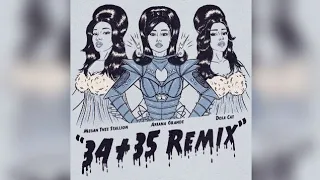 (CLEAN) - Ariana Grande - 34+35 (Remix) (feat. Doja Cat & Megan Thee Stallion)