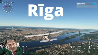 Rīga - Microsoft Flight Simulator - Рига