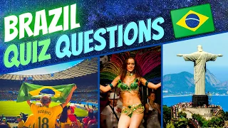 🇧🇷 Brazil General Knowledge Quiz | Trivia Questions and Answers with Facts (GK 2020)