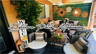 Extreme Patio Makeover🤩 Spring/Summer Refresh•Outdoor Cleaning Motivation +IKEA Runnen Tile Install