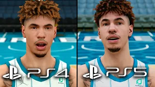 NBA 2K22 CURRENT GEN vs NEXT GEN GRAPHICS COMPARISON — PS4 vs PS5