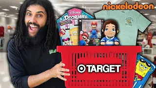 Buying All The Nickelodeon / Spongebob Merch They Have At Target