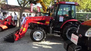 The 2022 YTO 504 tractor with excavator
