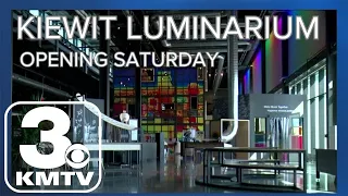 The Kiewit Luminarium, Riverfront Science Center, set to open to the public Saturday