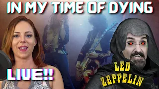In My Time of Dying LIVE [Led Zeppelin Reaction] - Earls Court - May 25, 1975 - First time hearing