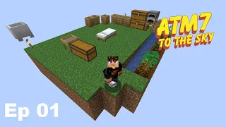 ATM 7 To The Skys - Episode 1 - Getting started (plus bonus house move content)