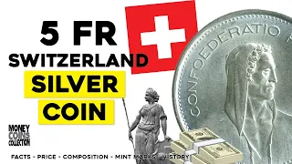 Rare Valuable Silver Coin from Switzerland