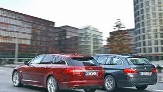 Jaguar XF Sportbrake vs. BMW 5er Touring