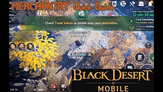 Merchantry Quick Guide - Black Desert Mobile