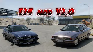 E34 mod trailer BeamNG