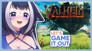 ShyLily Reacts to: Let's Game It Out - I turned Valheim Into a Physics-Defying Nightmare