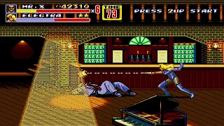 Streets Of Rage 2 Sega MegaDrive MR X Attempt on Hardest Difficulty.