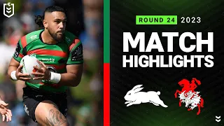 NRL 2023 | South Sydney Rabbitohs v St George Illawarra Dragons | Match Highlights