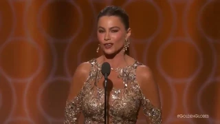 Sexy Sofia Vergara Funny Golden Globes Joke Blooper