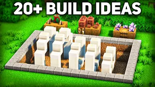 20+ Build Projects for Survival Minecraft 1.20