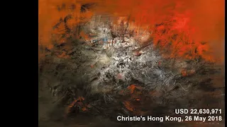 Zao Wou-Ki Most Expensive Paintings