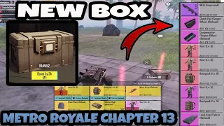 NEW BOX - FIRST BİG LOOT - PUBG METRO ROYALE CHAPTER 13