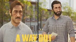 A WAY OUT All Endings - Ending (Leo Ending & Vincent Ending) - A WAY OUT ENDING