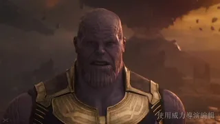 Iron Man Vs Thanos - Fight Scene 鋼鐵人與滅霸-戰鬥場面-復仇者無限之戰