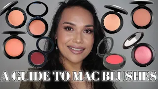 GUIDE TO MAC BLUSHES