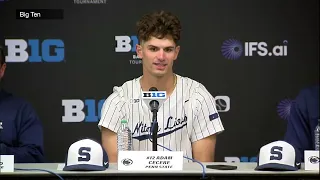 Penn State full press conference after Big Ten Baseball Tournament loss