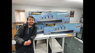 Trumpeter TITANIC 1/200th Unboxing