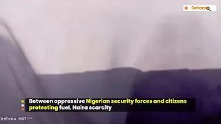 Between Oppressive Nigerian Security Forces And Citizens Protesting Fuel, Naira Scarcity