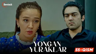 Yongan yuraklar 55-qism (milliy serial) | Ёнган юраклар 55-қисм (миллий сериал)