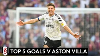 Top 5: The best Fulham goals v Aston Villa | Cairney, Knockaert, Richardson, Harley & Ayite