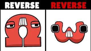 Reverse Greek VS Reverse Lowercase Greek Alphabet Lore | Part 8 (Ω-A...)