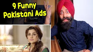 Indian Reaction on 9 Pakistani Funny Ads !