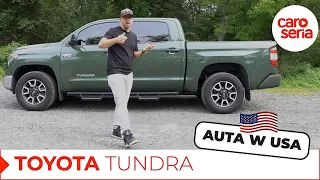 Auta w USA, czyli Jej Wielkość Toyota Tundra (TEST PL 4K) | CaroSeria