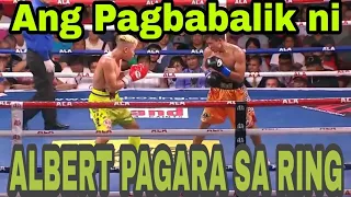 Ang pagbabalik sa ring ni Albert Pagara 2022 fight || Binugbog