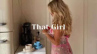 [Playlist] be that girl | productive songs for your day