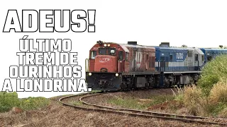 Último trem de Ourinhos a Londrina.