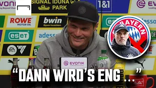 Terzic äußert sich zum Trainer-Chaos beim FC Bayern 👀 | Borussia Dortmund | Bundesliga