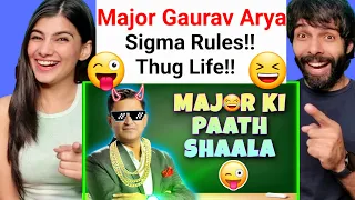 Major Gaurav Arya SIGMA MALE RULES 😎🔥| Indian Media Best Viral Funny Angry Comedy Thug Life Moments🤣