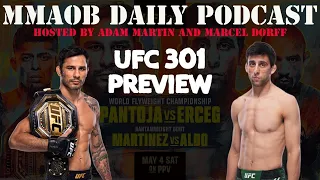 UFC 301: Pantoja vs. Erceg Preview MMAOB Daily Podcast For April 28th