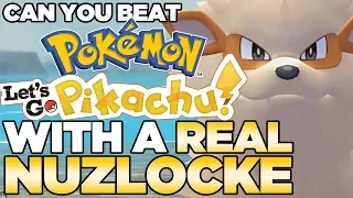 Can You Beat Pokemon Let's Go Pikachu with a Real Nuzlocke? [Full Game]