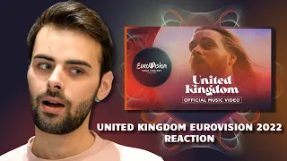 United Kingdom Eurovision 2022 REACTION - SAM RYDER - SPACE MAN