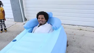 All ACCESS - RIZE - Gervonta Tank Davis Taking a Ice Bath after Training