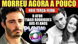 O Coração parou de bater e FALECEU nosso talentoso ator… Tiago Rodrigues aos 41 anos após anos na gl