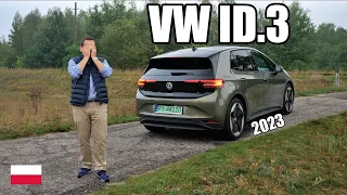 Volkswagen ID. 3 Pro S 2023 (FL) - co się zmieniło? (PL) - test i jazda próbna