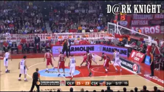 Euroleague:Ολυμπιακός ΤΣΣΚΑ Μόσχας 84:76 / Highlights 05/02/2015