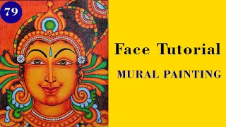 FACE MURAL PAINTING TUTORIAL | MURAL ||