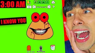 😱DO NOT PLAY POU AT 3AM *GONE WRONG*