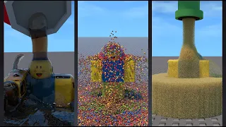 raining COCA COLA, SAND, CANDY and more in roblox