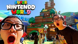 VIRGIN VISITS SUPER NINTENDO WORLD